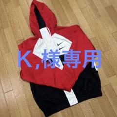 NIKE ナイキ　ナイロンジャケット ビッグロゴ　レッド　ホワイト　背面ロゴ NIKE ナイキ ナイロンジャケット ビッグロゴ レッド ホワイト