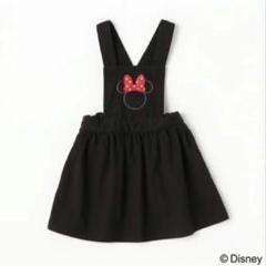 プティマイン　Disney ミニーマウス ジャンバースカート　120〜130