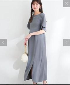 【新品タグ付き】osono natural coutureロングワンピース 半袖