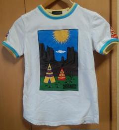 DSQUARED2　レディースダメージ加工プリントTシャツ