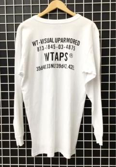 18ss WTAPS ダブルタップス バックプリント ロンT ②