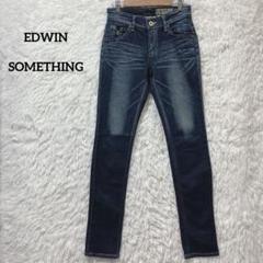 EDWIN SOMETHING デニムパンツ 日本製 27X32 Gパン