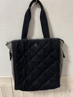 激レア/美品 ✨ モンクレール トートバッグ グレー ロゴ金具