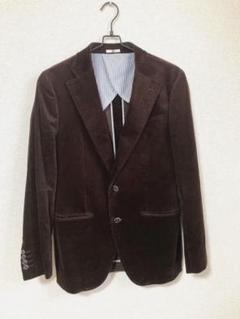 【極美品】スーツセレクト×DUCA VISCONTI・ジャケット・コーデュロイS DUCA VISCONTI/コーデュロイ 3B シングル テーラードジャケット