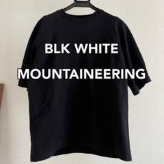 BLK WHITE MOUNTAINEERING ラグランTシャツ