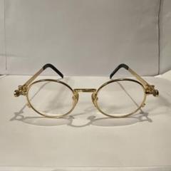 名作 JEAN PAUL GAULTIER ゴルチエ メガネ 金縁