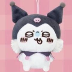 ♡美品♡ちいかわ✕サンリオキャラクターズ ぷちミニマスコット♡モモンガ＆クロミ ちいかわ×サンリオキャラクターズ ぷちミニマスコット モモンガ