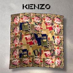 るる様KENZO シルクスカーフ　ヴィンテージ　大判　ショール 2025年最新】KENZOシルクスカーフの人気アイテム - メルカリ