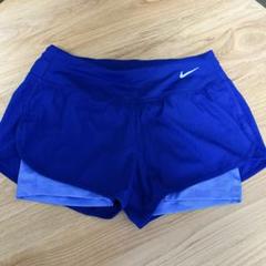 NIKE DRY-FIT ランニング　レディースSサイズ　ショートパンツ ブルー