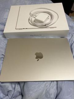 在庫処分‼️【新品未開封】M3 MacBook Air 15.3 スターライト Apple MacBook Air Liquid Retinaディスプレイ 15.3 MC9F4J/A
