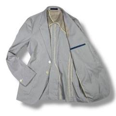 PS Paulsmith テーラードジャケット ツイード チェック柄 M グレー PS Paulsmith テーラードジャケット ツイード チェック柄 M
