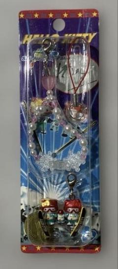 【新品】サンリオ ハローキティ　キティ ミミ　マスコット ストラップ　レトロ