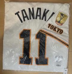 NIKE - ★新品未使用★#11 田中 将大 ホーム用レプユニチャンピオンエンブレム付 L NIKE - ☆新品未使用☆#11 田中 将大 ホーム用レプユニ