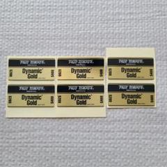 Dynamic Gold S400 S200 ゴルフシャフトラベル 6枚セット - メルカリ