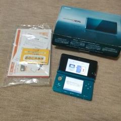 ニンテンドー3DS 本体 アクアブルー　箱付
