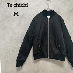 Te chichi テチチ　ブルゾン　MA-1ジャケット　ブラック　M