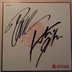 B'z pleasure2013 endless summer サイン色紙 B'z pleasure2013 endless summer サイン色紙