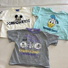 リトシー　90 しまむら　ミッキー半袖Tシャツ 3枚セット