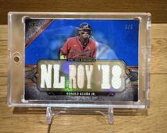 topps triple threads Acuña Jr. アクーニャ 3/3