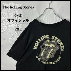 バンドtシャツ　ローリングストーンズ　公式オフィシャル　ベロ　黒　ヴィンテージ