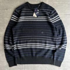 CHAPS　チャップス　ボーダーコットンニット　未使用・タグ付き　Lサイズ