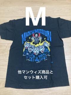 レア MAN WITH A MISSION 初期 ロゴ Tシャツ Sマンウィズ