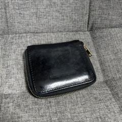 COOTIE PRODUCTIONS/Leather Bifold Purse（Black）［レザー