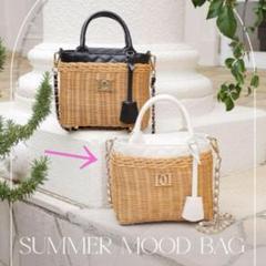 Darich かごバッグ アイボリー ダーリッチ ノベルティかごバッグ レディース DARICH 中古