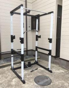 石川県内推奨　パワーラック　 シャフトバー（15kg）10kgプレート×2　中古 石川県内推奨 パワーラック シャフトバー（15kg）10kgプレート×2