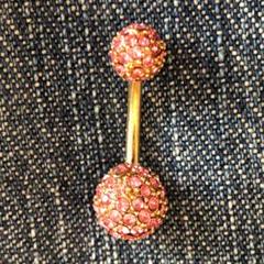 ボディーピアス(へそ)