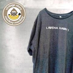 mz65325 US古着　オーバーサイズ　プリントTシャツ　カットソー　グレー