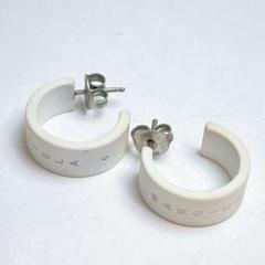 MM6 Maison Margiela シルバー ピアス　両耳用 ◇MM6 Maison Margiela◇ シルバー Numeric ピアス