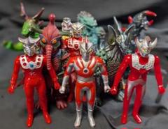 中古品】プレイヒーロースペシャルウルトラ6兄弟セットBANDAI