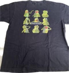 21年製　廃盤　サイズS ディズニー　カーミット　リンガーシャツ　 グレー Disney - 【入手困難】ディズニー Tシャツ リンガー スペマース