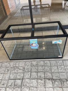 ガラス水槽 90✖︎45✖︎45 ライト付き 90cm水槽(単体)アクロ90N(90×45×45cm)フタ無し オールガラス水槽