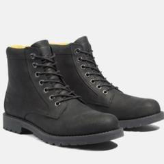 新品✨Timberland ティンバーランド　本革防水 ブラックブーツ 26cm