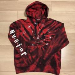 超特価激安 《超オーバーサイズ》Jordanジョーダン パーカー 2XL☆レッド赤 刺繍ロゴ - パーカー