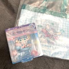シナモロール シナモン ナイトプール フィギュア　トートバッグ