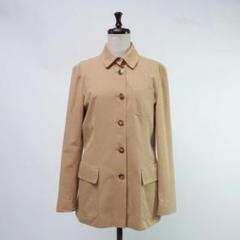美品 EPOCA ステンカラー コットンジャケット ベージュ サイズM