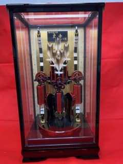 破魔弓幹山作ガラスケース20号・間口約33×奥行約28×高さ約60㎝