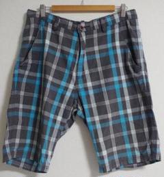 【美品】STUSSY　ステューシー　ハーフパンツ　サイズ34　チェック