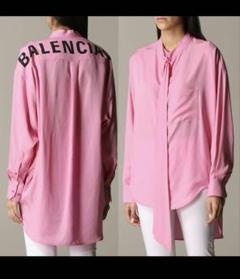 め*る様 最安値　BALENCIAGA ピンクシャツ サイズ32 め*る様 最安値 BALENCIAGA ピンクシャツ サイズ32 - メルカリ