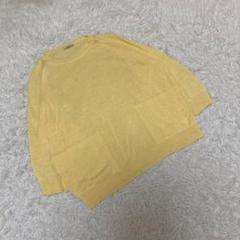 PESERICO ペゼリコ　サマーニット　リネン素材　ポケット付き　黄色　38 PESERICO ペゼリコ サマーニット リネン素材 ポケット付き 黄色