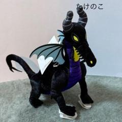 肩のせぬいぐるみ　マレフィセント　ディズニー　ヴィランズ　くっつきぬいぐるみ
