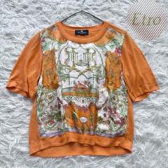 【美品】　エトロ　ETRO 半袖ニット　茶系　ウール　シルク　イタリア 2025年最新】Etro レディース ニット・セーターの人気アイテム