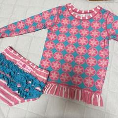 Ruffle Butts 水着 4T 長袖