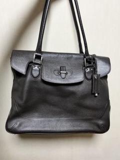 PELLE MORBIDA 　ペッレモルビダ　フラップ　トートバック　ブラウン