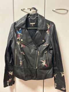 ⭐︎美品⭐︎TEDBAKERテッドベィカーブラックレザーライダースジャケット 2025年最新】TED BAKER レザージャケット・ライダースの人気