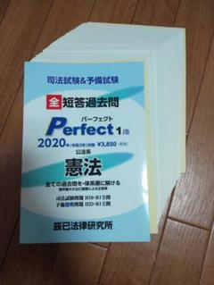 辰巳 短答過去問パーフェクト 2020 令和2年 憲法 裁断済