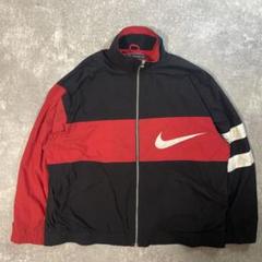 90s NIKE PREMIER ナイロンジャケット　刺繍ロゴ　ワンポイント